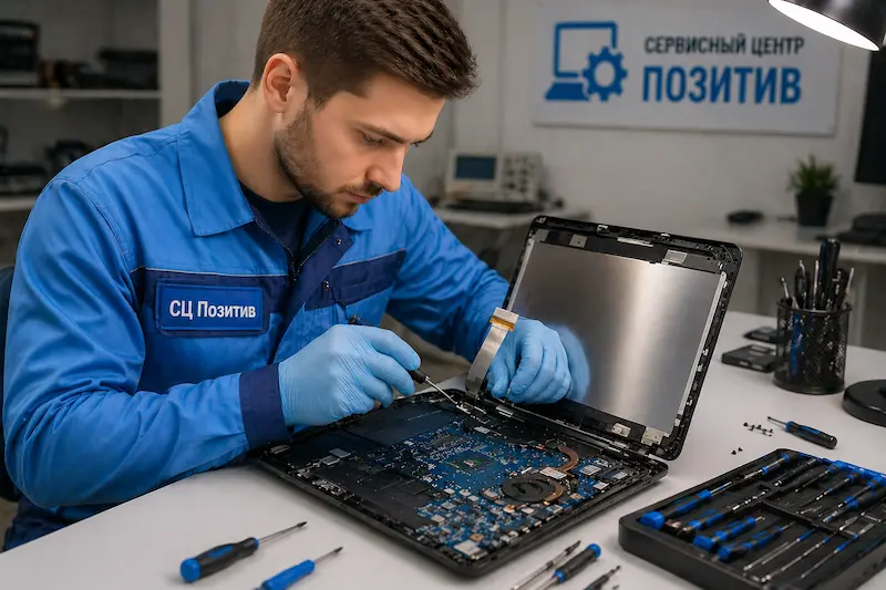 Ремонт шлейфа матрицы ноутбука в Сертолово