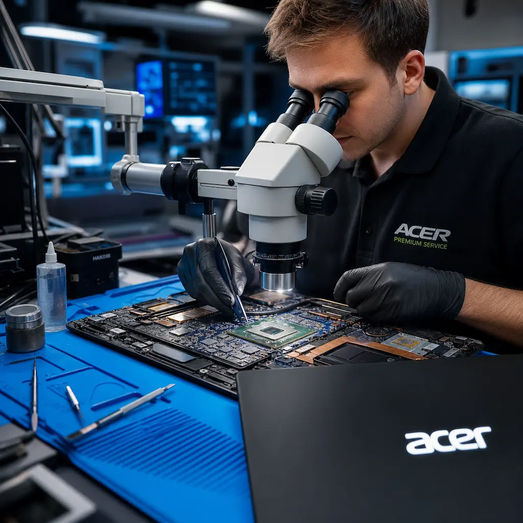 Замена видеокарты ноутбука Acer в Сертолово