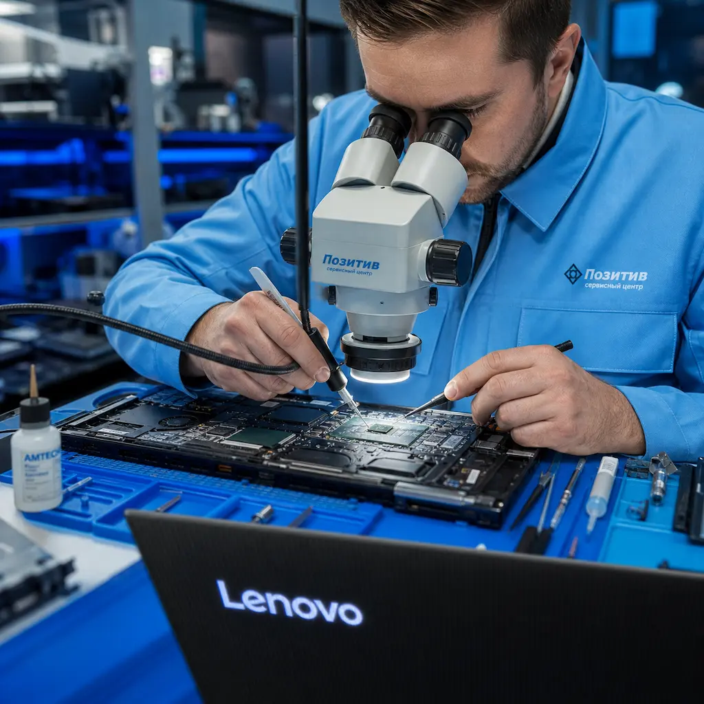 Замена видеокарты ноутбука Lenovo в Сертолово
