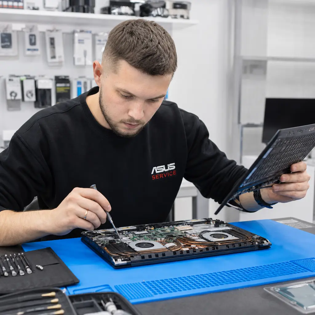 заменить клавиатуру на ноутбуке Asus в Сертолово