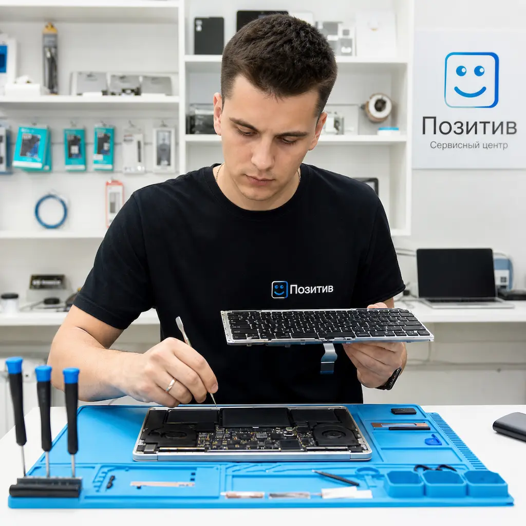заменить клавиатуру на Apple Macbook в Сертолово