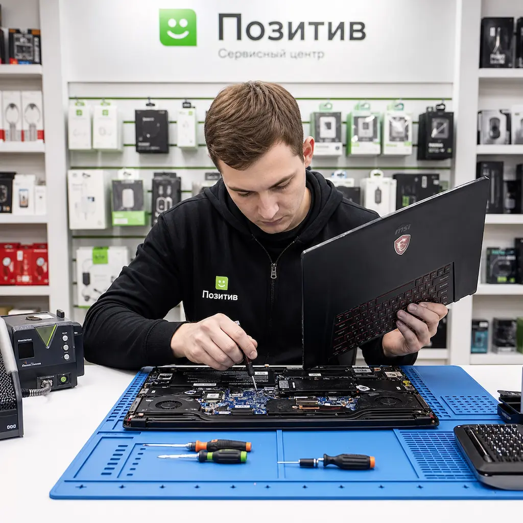 заменить клавиатуру на ноутбуке MSI в Сертолово