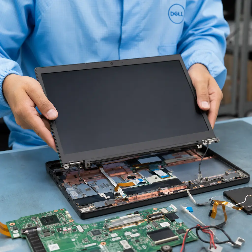 заменить матрицу ноутбука Dell в Сертолово