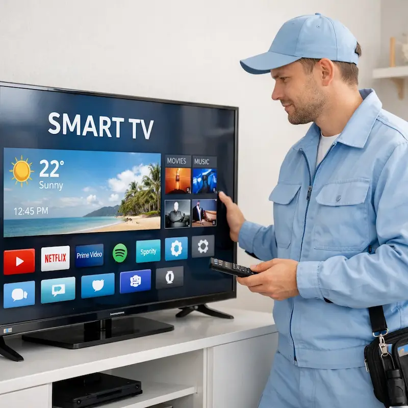 Настройка Smart TV в Сертолово