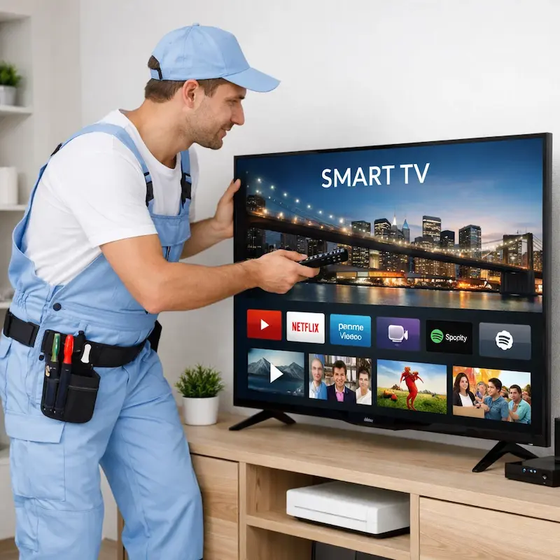 Как вызвать мастера для настройки Smart TV в Сертолово