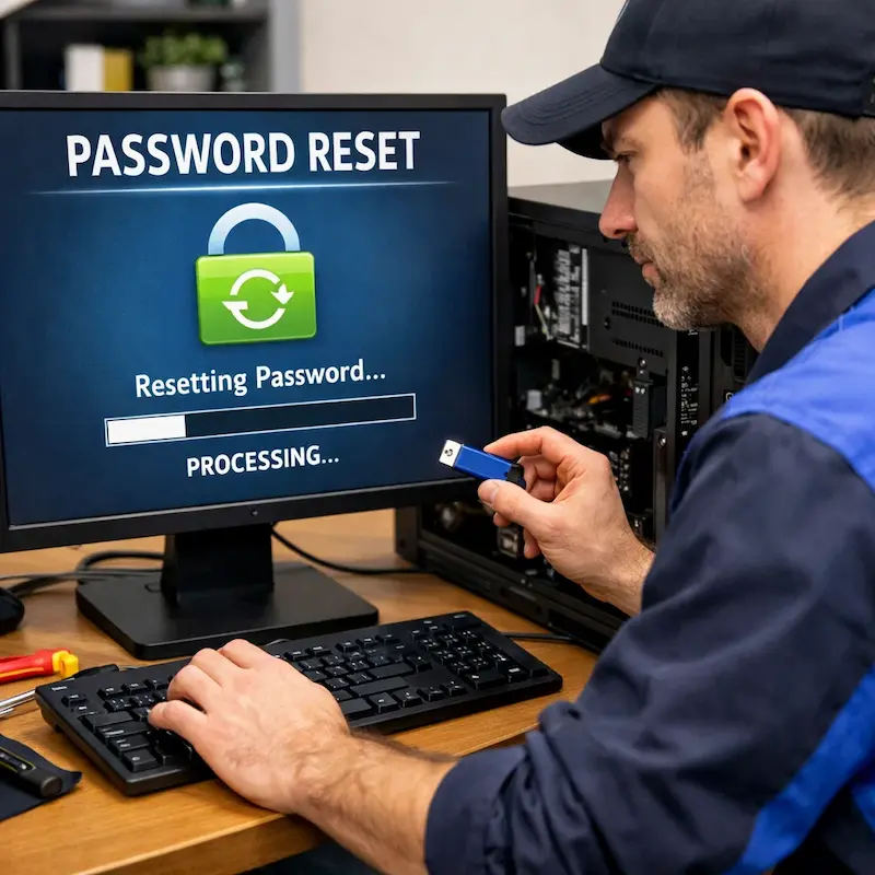 Удаление пароля на компьютере в Сертолово