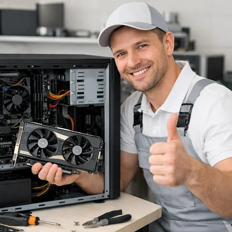 Замена видеокарты ПК в Сертолово