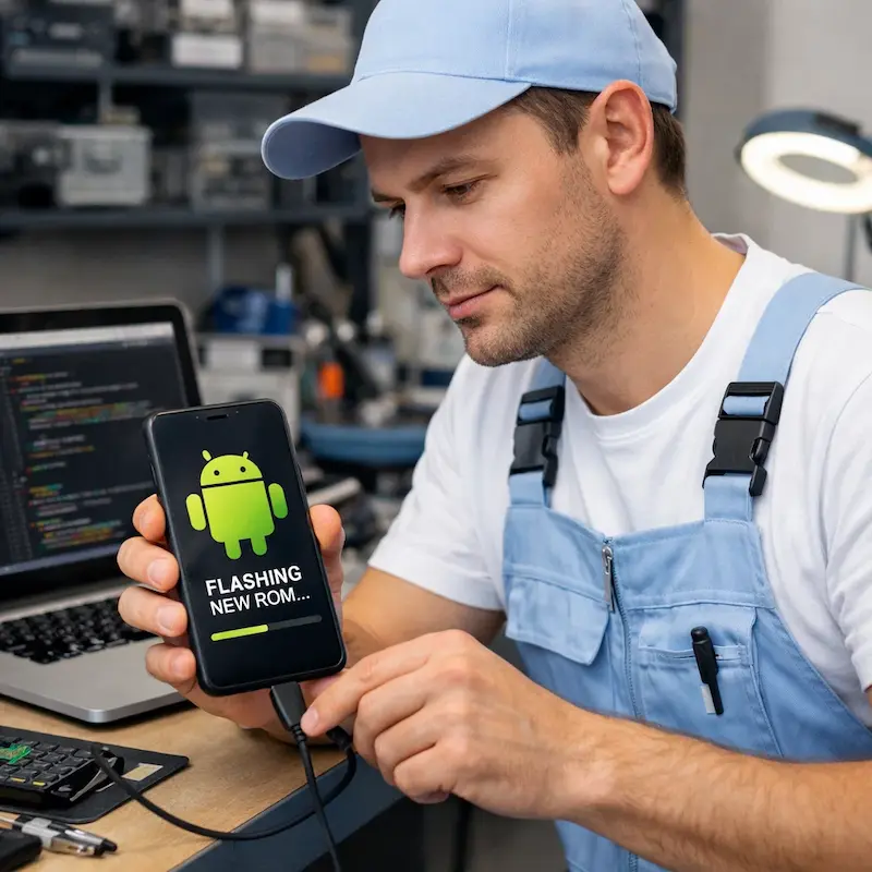 Прошивка Android в Сертолово