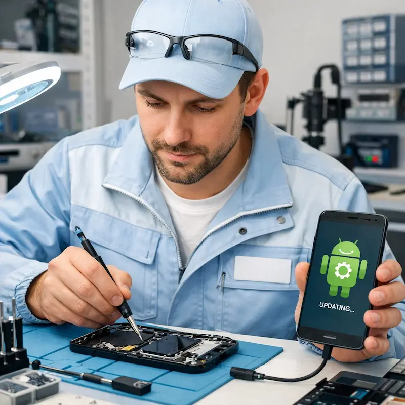 Настройка системы Android в Сертолово